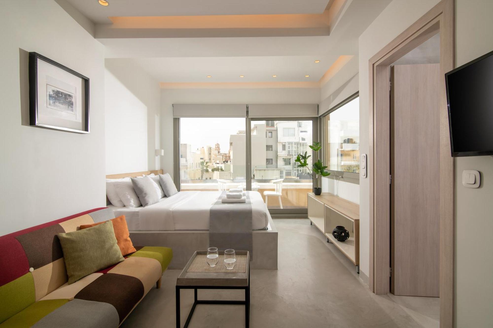 The Central Boutique Apartments Iráklio Kültér fotó